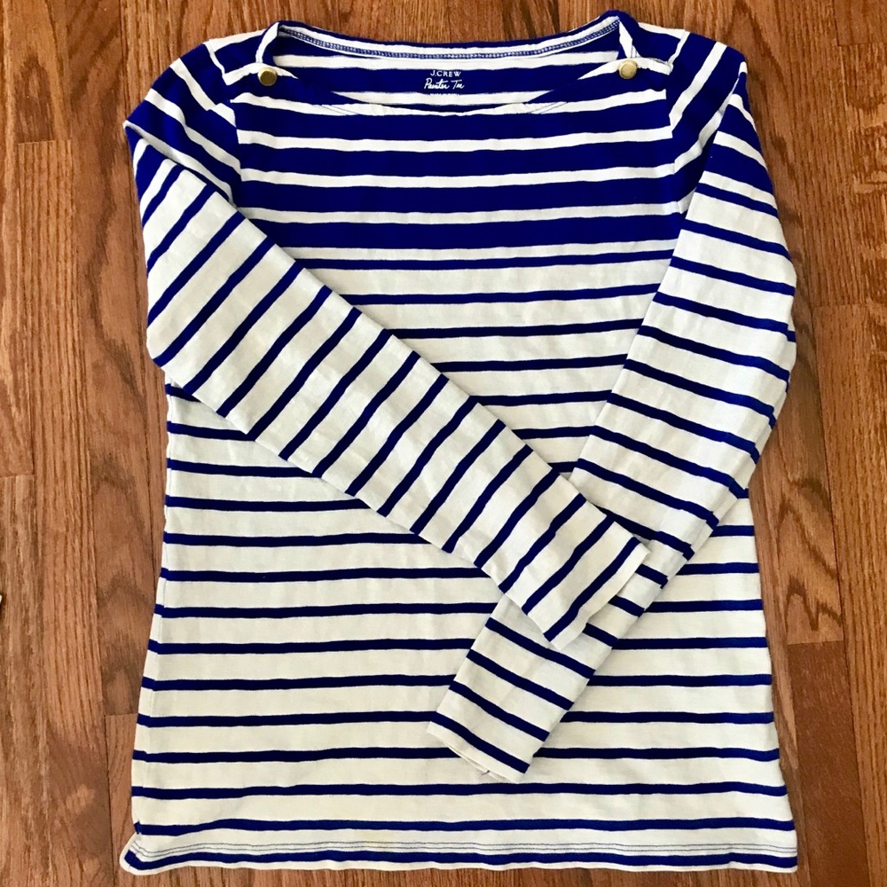J. Crew Striped Top 💙